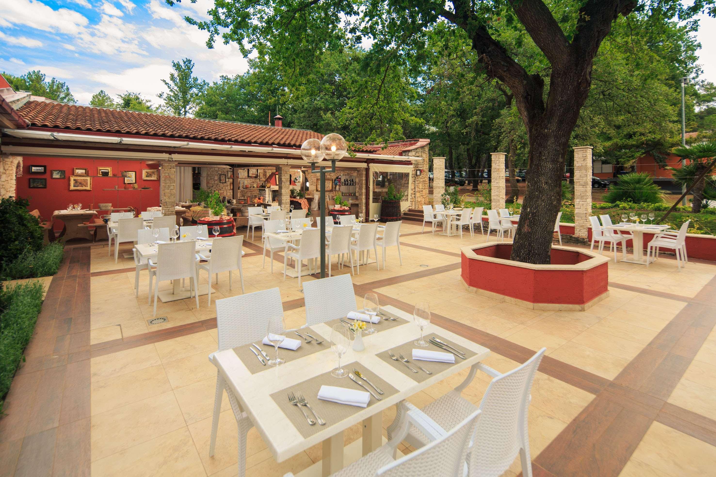 Apartments Stella Plava Laguna Umag Restaurant foto